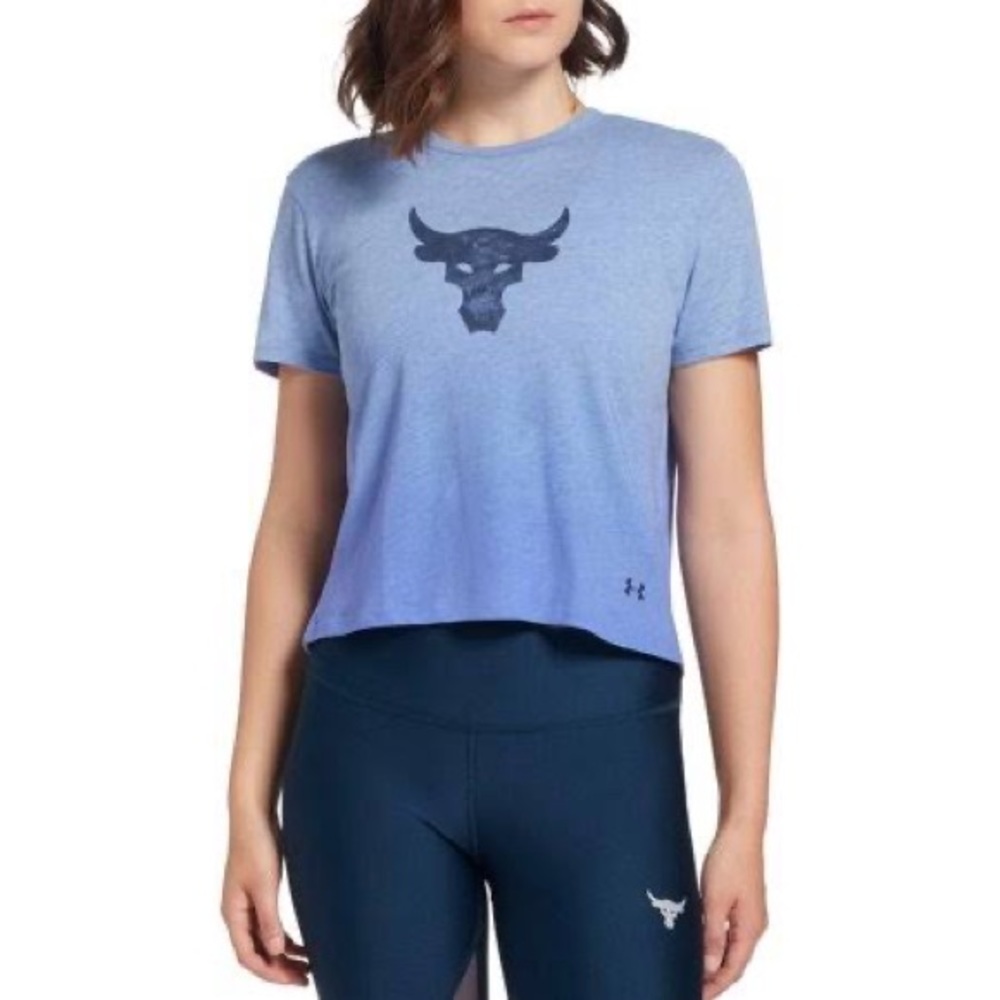 Under Armor project rock bull crop top | YXL